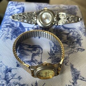 Silver and Gold Women's Watch Bundle